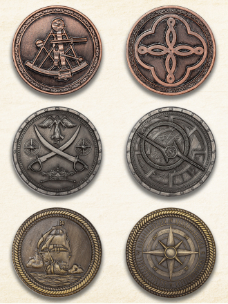 LARP Münzen "Piraten" Produktbild
